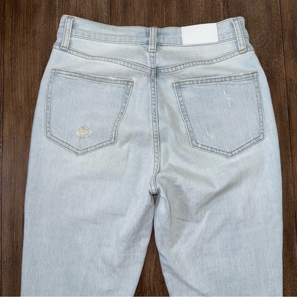 Pistola High Rise Jean Straight leg Side Split Light Blue Women’s 26 - Picture 9 of 13